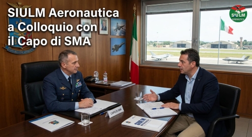SIULM Aeronautica incontra il Capo di SMA
