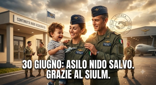 Asilo nido Pratica di Mare: il SIULM Aeronautica ottiene la soluzione