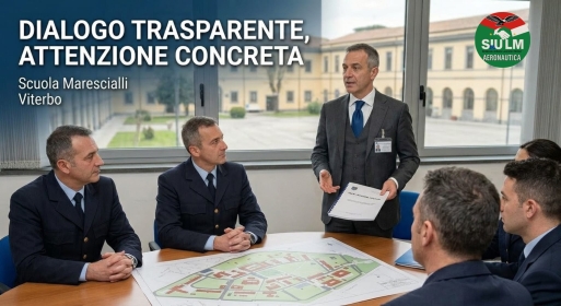 Scuola Marescialli di Viterbo: Dialogo trasparente e attenzione concreta agli allievi
